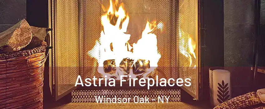 Astria Fireplaces Windsor Oak - NY