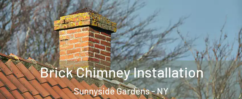 Brick Chimney Installation Sunnyside Gardens - NY