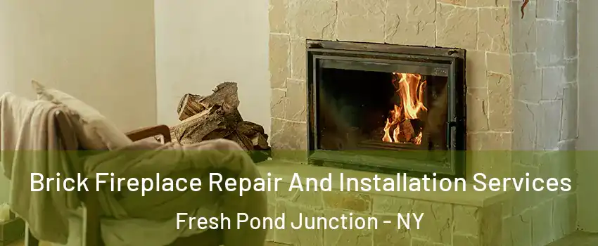 Brick Fireplace Repair And Installation Services Fresh Pond Junction - NY