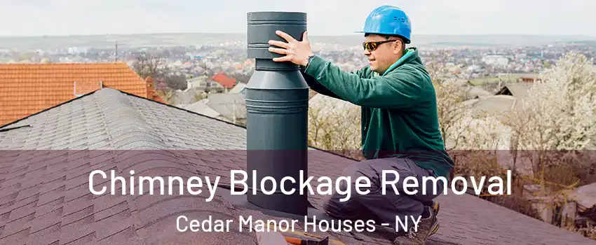 Chimney Blockage Removal Cedar Manor Houses - NY