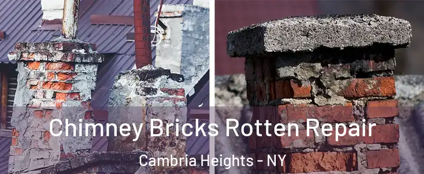 Chimney Bricks Rotten Repair Cambria Heights - NY