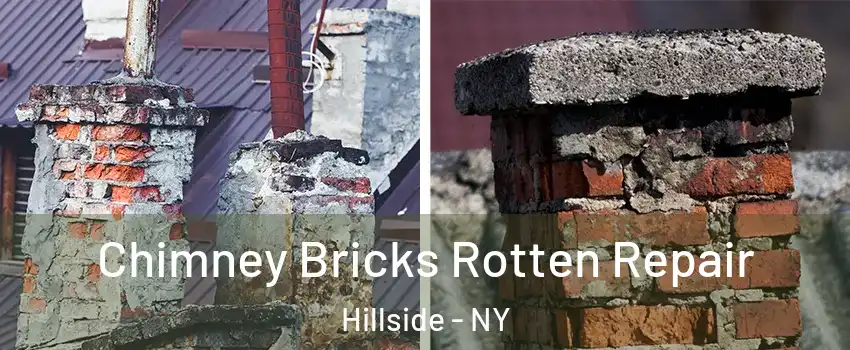 Chimney Bricks Rotten Repair Hillside - NY