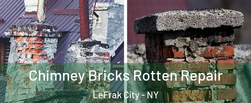 Chimney Bricks Rotten Repair LeFrak City - NY