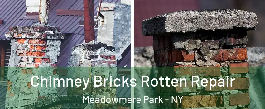 Chimney Bricks Rotten Repair Meadowmere Park - NY
