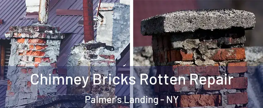 Chimney Bricks Rotten Repair Palmer's Landing - NY