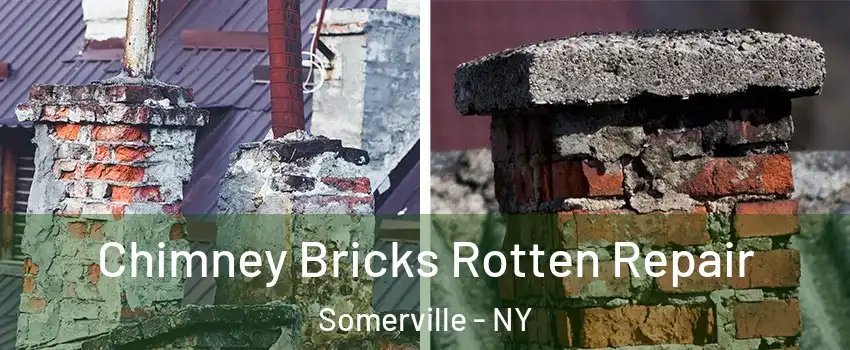 Chimney Bricks Rotten Repair Somerville - NY