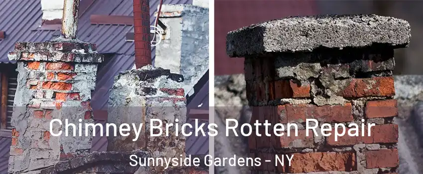 Chimney Bricks Rotten Repair Sunnyside Gardens - NY