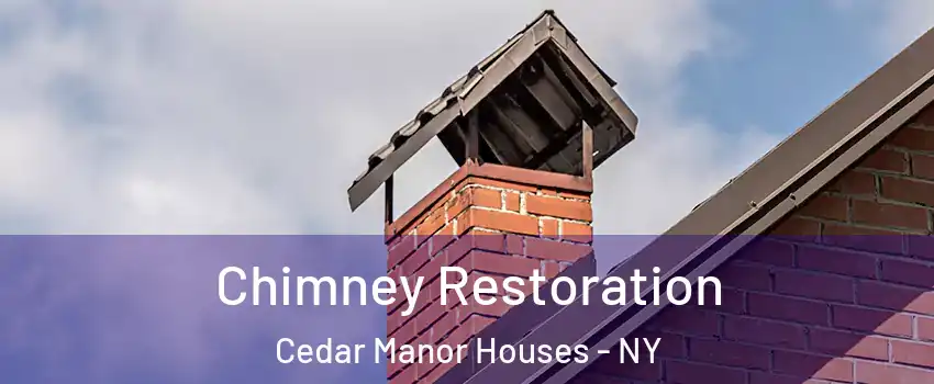 Chimney Restoration Cedar Manor Houses - NY