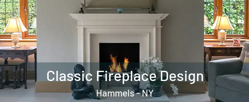 Classic Fireplace Design Hammels - NY