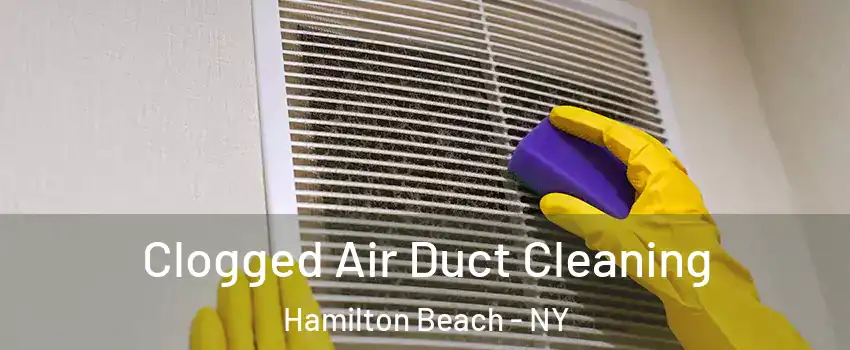 Clogged Air Duct Cleaning Hamilton Beach - NY