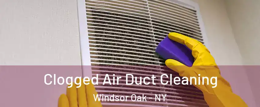 Clogged Air Duct Cleaning Windsor Oak - NY