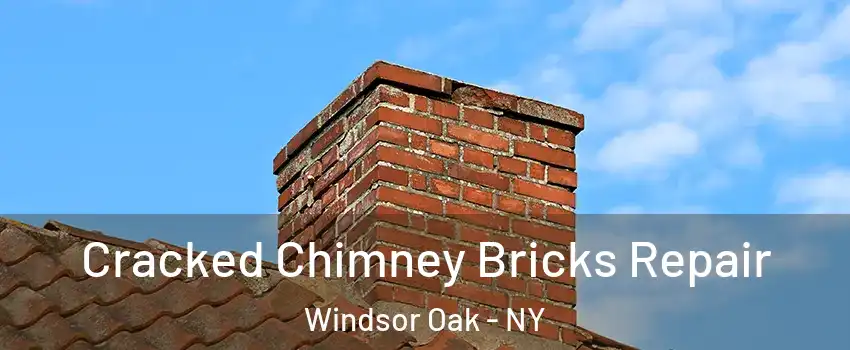 Cracked Chimney Bricks Repair Windsor Oak - NY