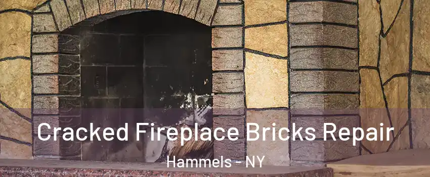 Cracked Fireplace Bricks Repair Hammels - NY