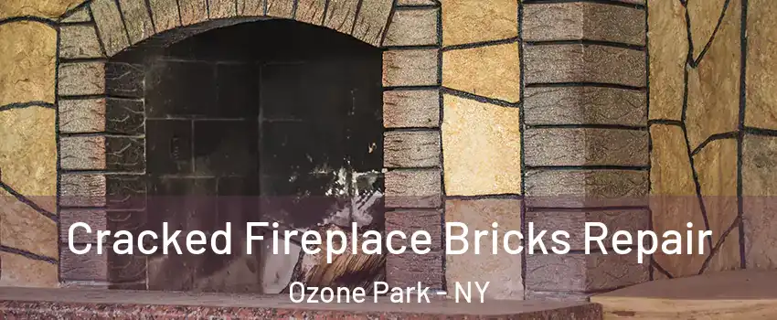 Cracked Fireplace Bricks Repair Ozone Park - NY