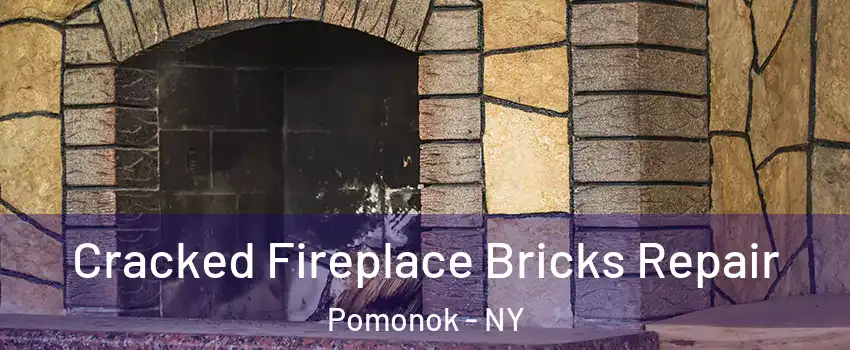 Cracked Fireplace Bricks Repair Pomonok - NY