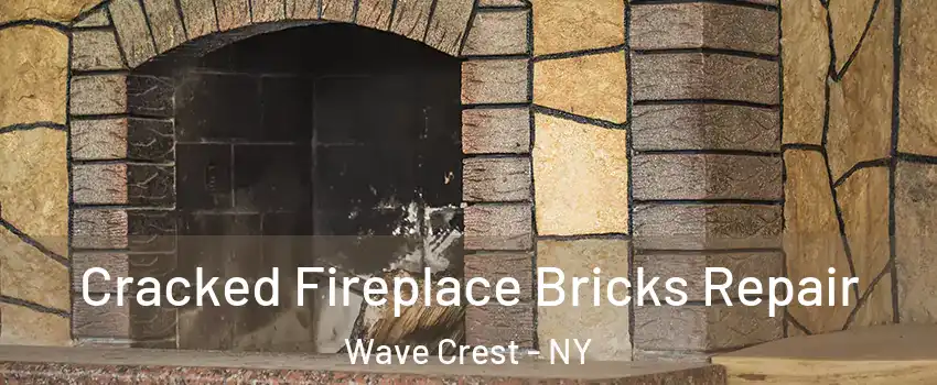 Cracked Fireplace Bricks Repair Wave Crest - NY