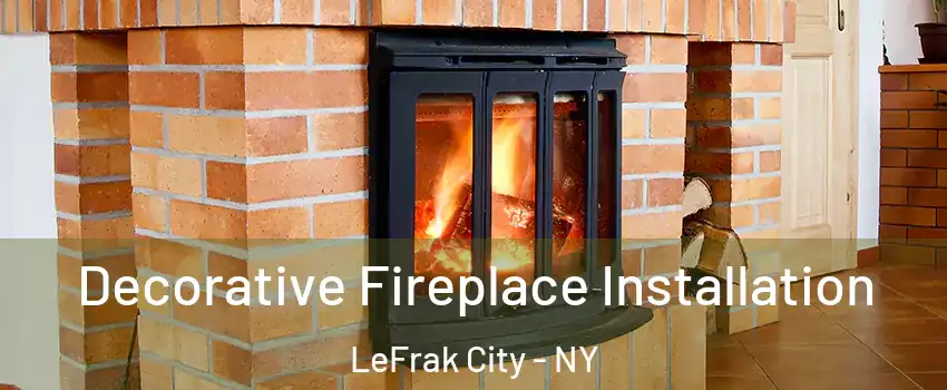 Decorative Fireplace Installation LeFrak City - NY
