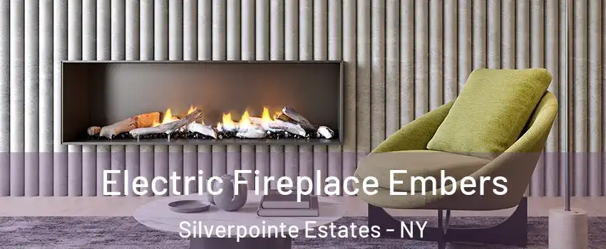 Electric Fireplace Embers Silverpointe Estates - NY