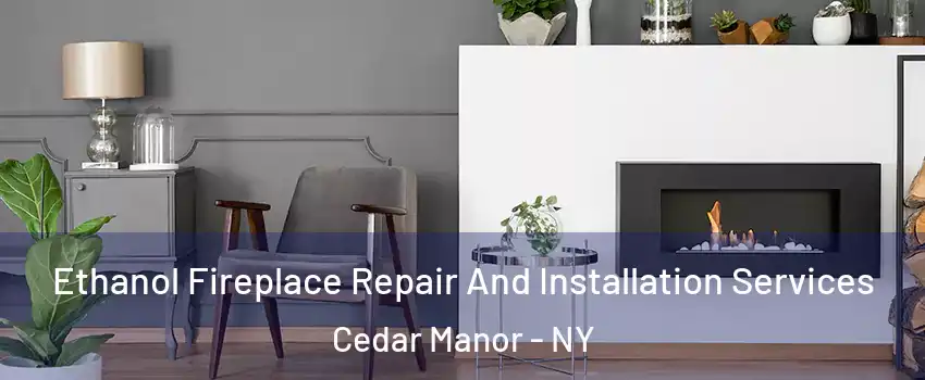 Ethanol Fireplace Repair And Installation Services Cedar Manor - NY