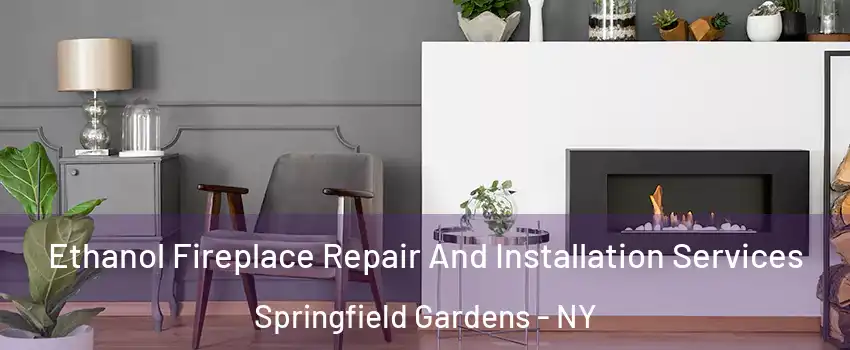 Ethanol Fireplace Repair And Installation Services Springfield Gardens - NY