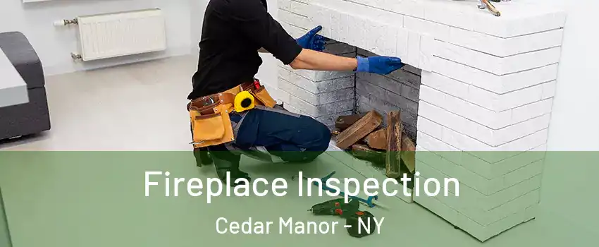 Fireplace Inspection Cedar Manor - NY