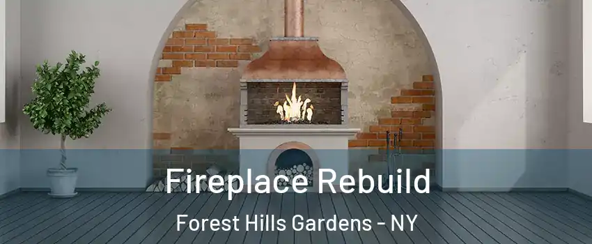 Fireplace Rebuild Forest Hills Gardens - NY