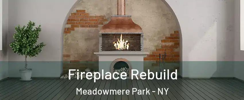 Fireplace Rebuild Meadowmere Park - NY