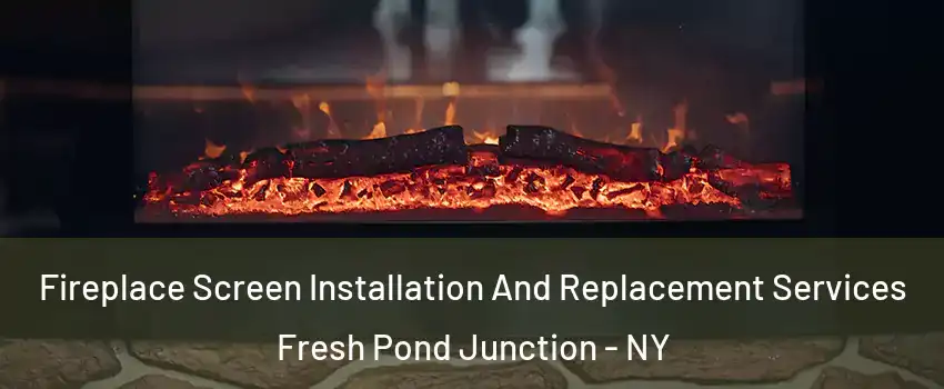 Fireplace Screen Installation And Replacement Services Fresh Pond Junction - NY
