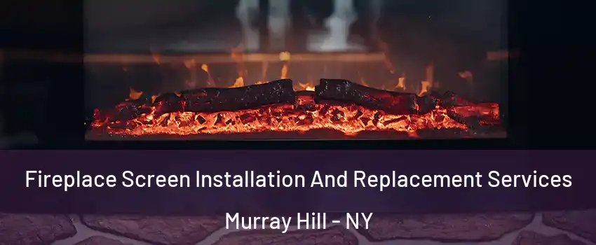 Fireplace Screen Installation And Replacement Services Murray Hill - NY