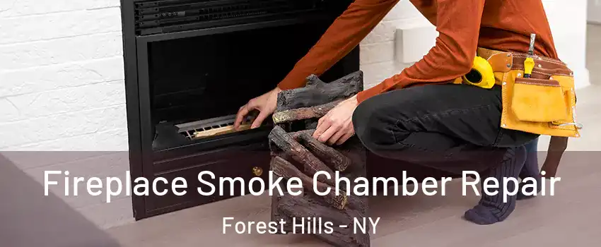 Fireplace Smoke Chamber Repair Forest Hills - NY