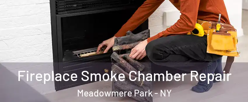 Fireplace Smoke Chamber Repair Meadowmere Park - NY