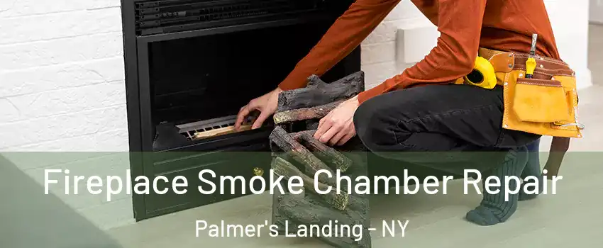 Fireplace Smoke Chamber Repair Palmer's Landing - NY
