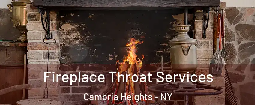 Fireplace Throat Services Cambria Heights - NY