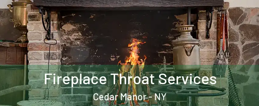 Fireplace Throat Services Cedar Manor - NY