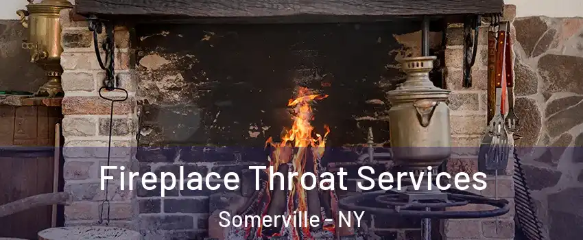 Fireplace Throat Services Somerville - NY