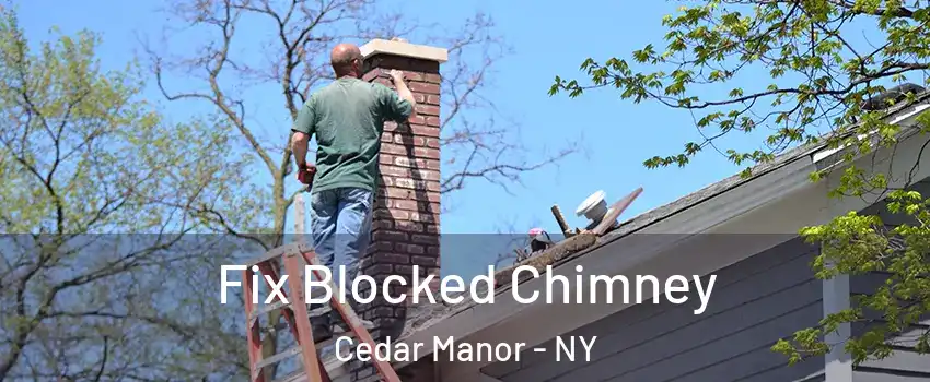 Fix Blocked Chimney Cedar Manor - NY