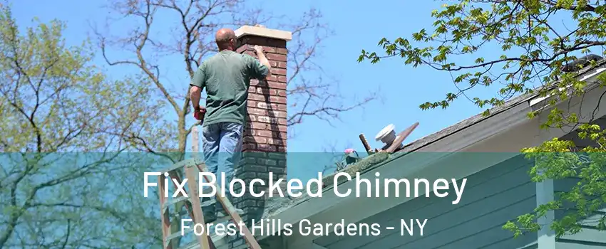 Fix Blocked Chimney Forest Hills Gardens - NY