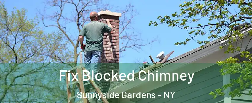 Fix Blocked Chimney Sunnyside Gardens - NY