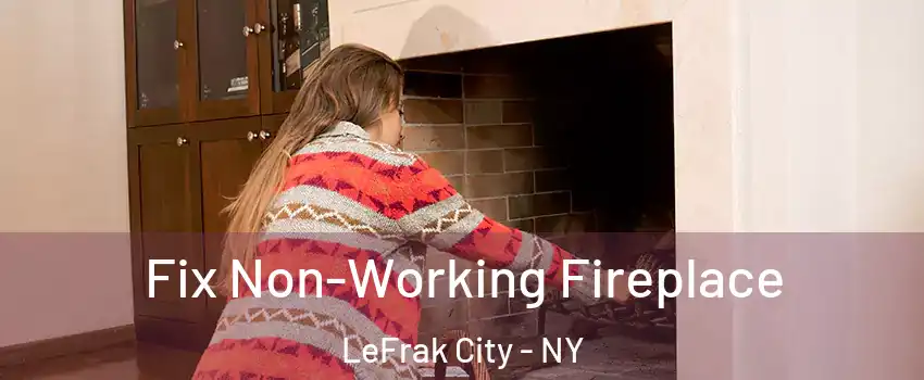 Fix Non-Working Fireplace LeFrak City - NY