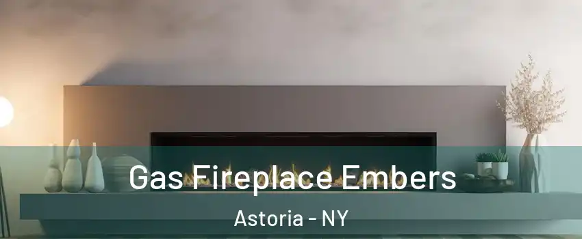 Gas Fireplace Embers Astoria - NY