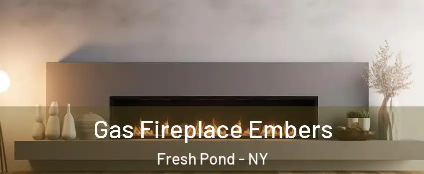 Gas Fireplace Embers Fresh Pond - NY