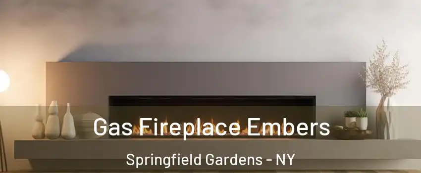 Gas Fireplace Embers Springfield Gardens - NY