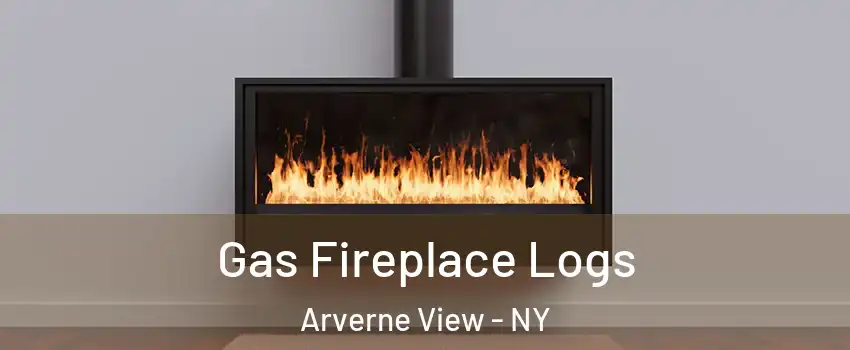 Gas Fireplace Logs Arverne View - NY