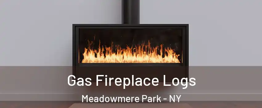 Gas Fireplace Logs Meadowmere Park - NY