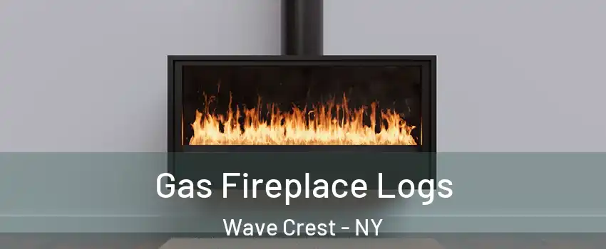 Gas Fireplace Logs Wave Crest - NY