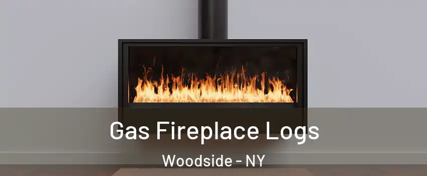 Gas Fireplace Logs Woodside - NY