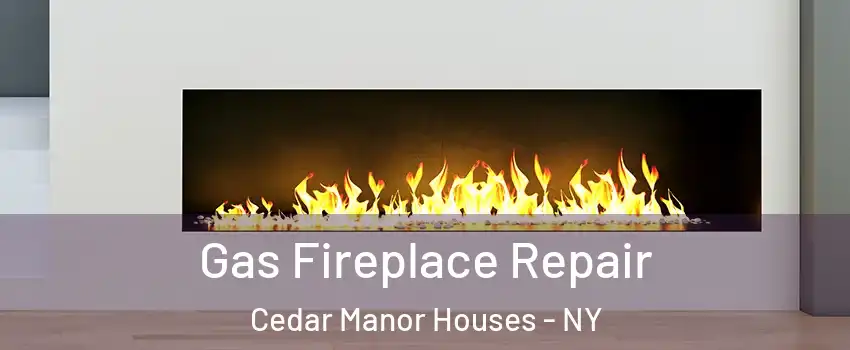 Gas Fireplace Repair Cedar Manor Houses - NY