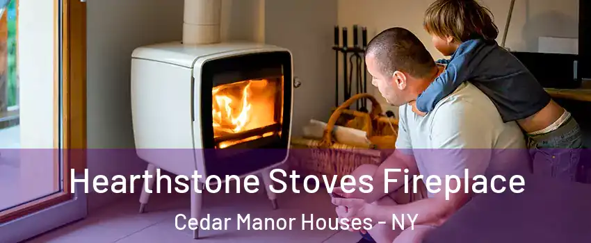 Hearthstone Stoves Fireplace Cedar Manor Houses - NY