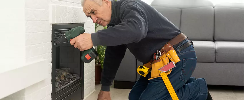 New Indoor Fireplace Installation in Woodhaven, New York