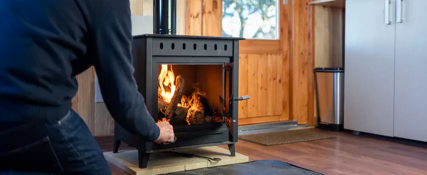 Open Hearth Wood Fireplace Installation in Corona, NY